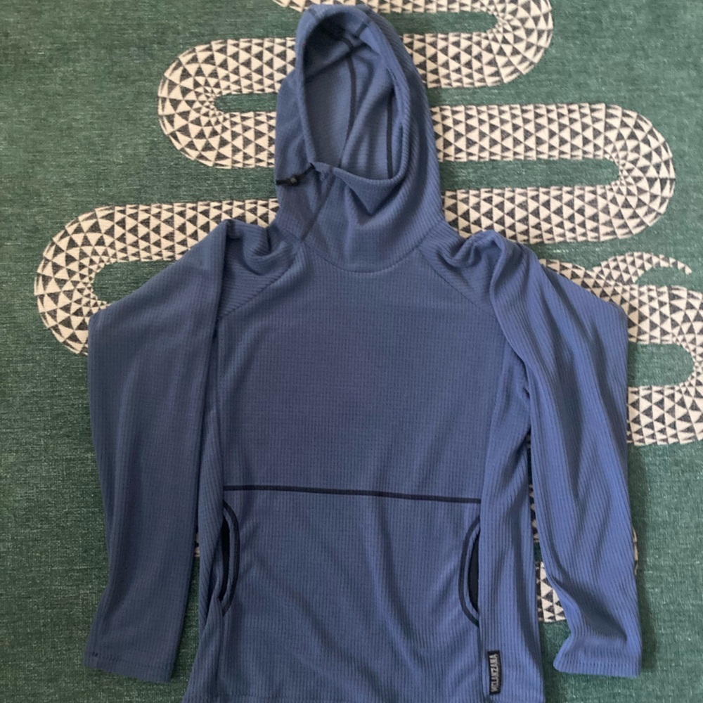 Brand NEW. 2025 Melanzana V2 Microgrid Hoodie Mens Medium: Rain color